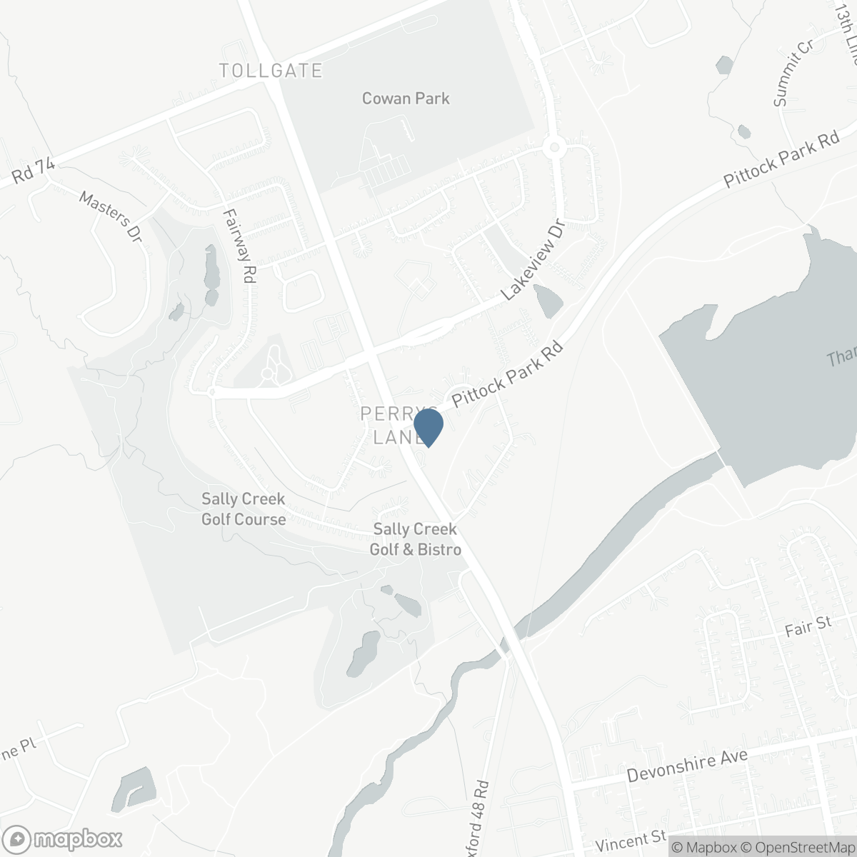 8 PITTOCK PARK ROAD, Woodstock, Ontario N4S 7W1